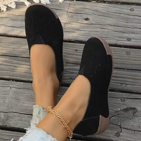 Buty damskie w kwiatowy print