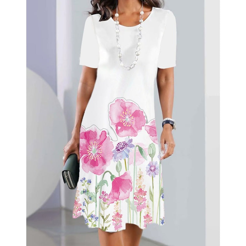 Damska sukienka do drukowania