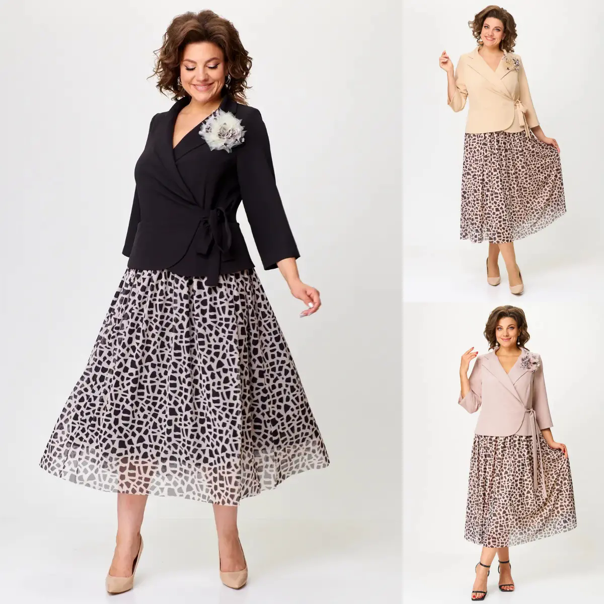 ??S-5XLNowy styl spódnicy garniturowej ~ ubrania, które dobrze wyglądają!