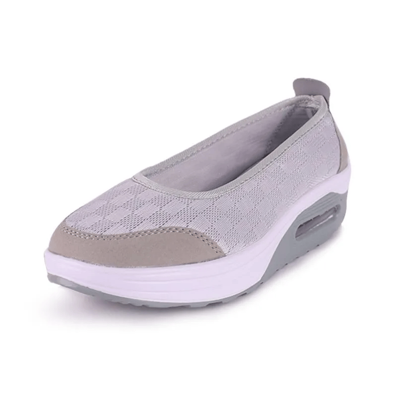 ✨?? Women's everyday comfortable, breathable, shock-resistant orthopedic slip-on sneakers with arch support